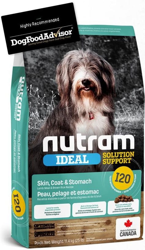 Nutram Ideal I20 Sensitive Skin Coat Stomach