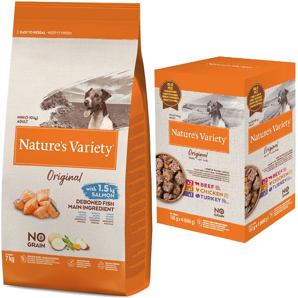 Nature's Variety Original No Grain Mini Adult losos
