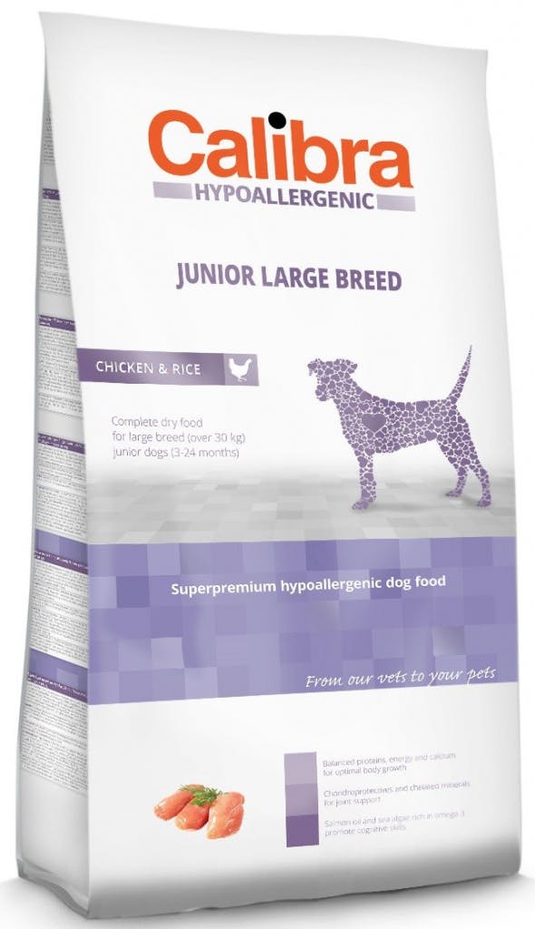 Calibra Hypoallergenic Junior Large Breed Chicken & Rice