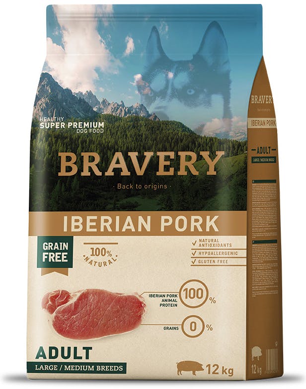 Bravery Adult Large & Medium Pork