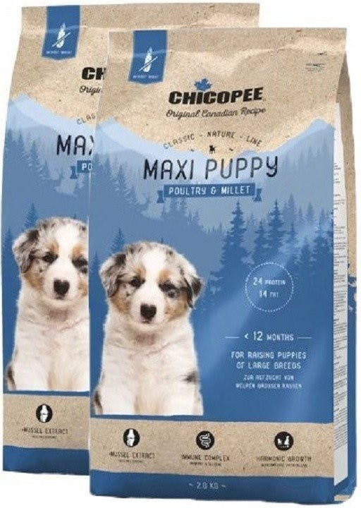 Chicopee Classic Nature Maxi Puppy Poultry & Millet