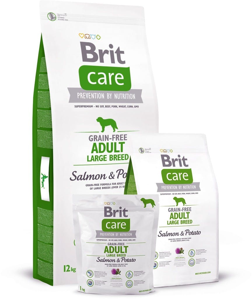 Brit Care Adult Grain Free Large Breed Salmon & Potato
