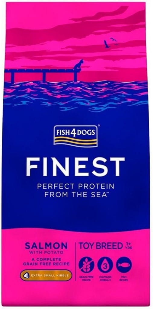 Fish4Dogs Finest Salmon with Potato Toy Breed