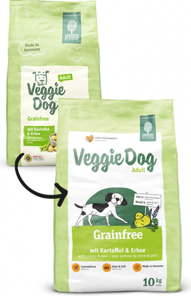 Green Petfood Veggie Dog Dog Origin
