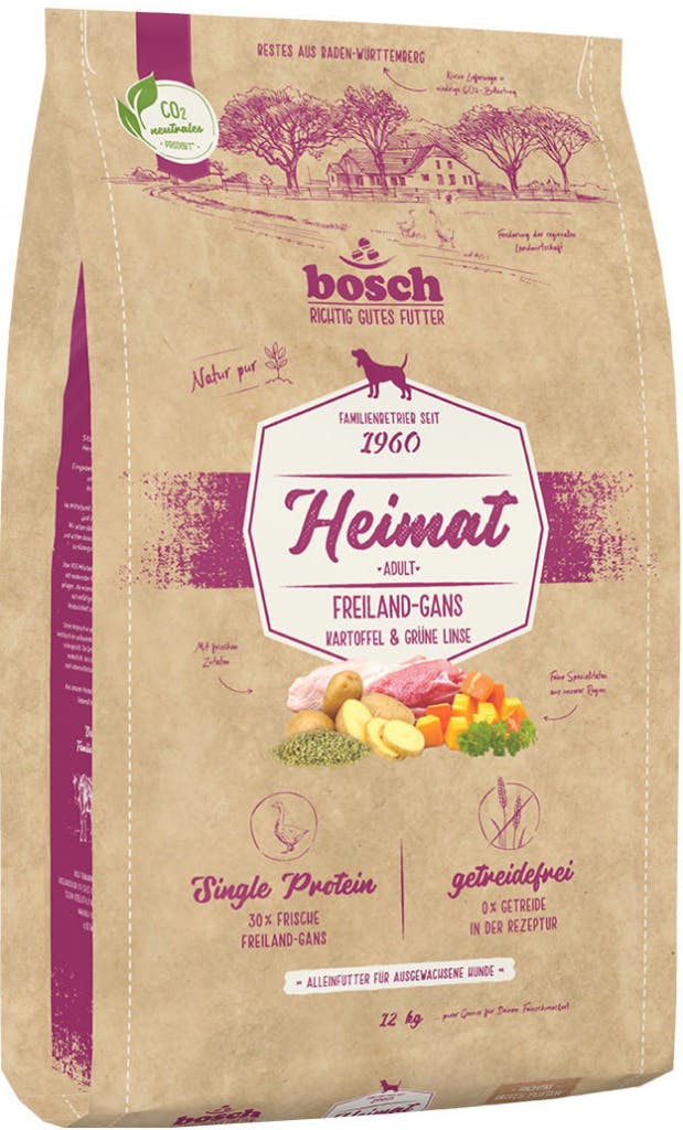 Bosch Original Heimat Adult husí maso z volného výběhu