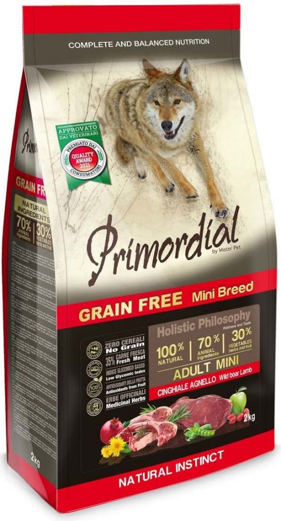 Primordial Grain Free Adult Mini Lamb & Wild Boar