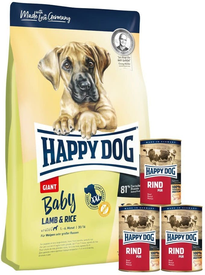 Happy Dog Original Baby Giant Lamb & Rice