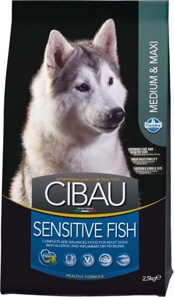 Cibau Sensitive Fish & Rice Adult Medium & Maxi
