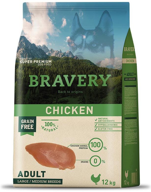 Bravery Adult Large & Medium Chicken