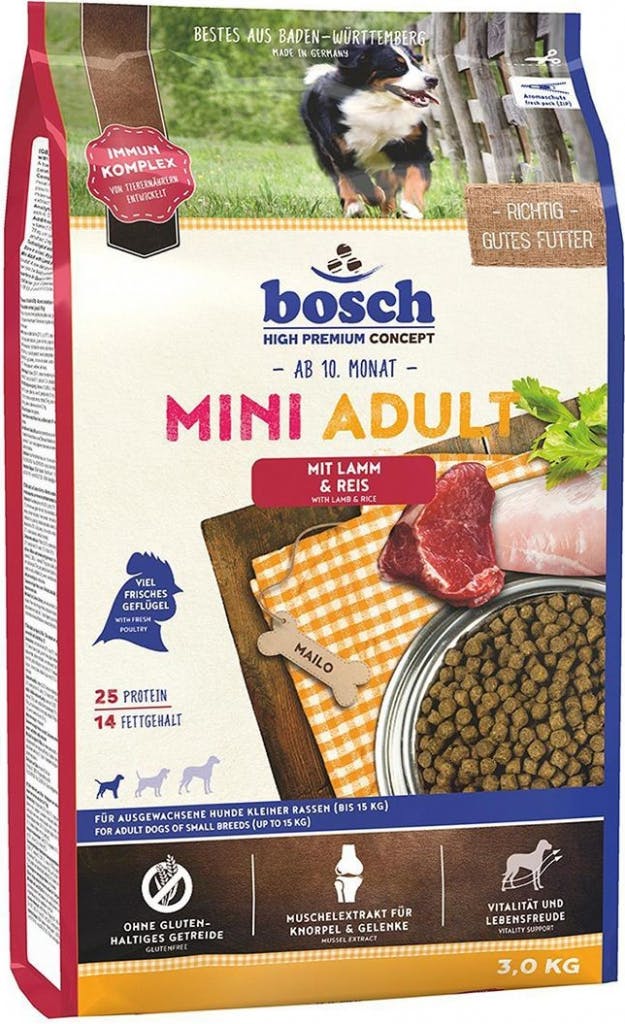Bosch High Premium Concept Adult Mini Lamb & Rice