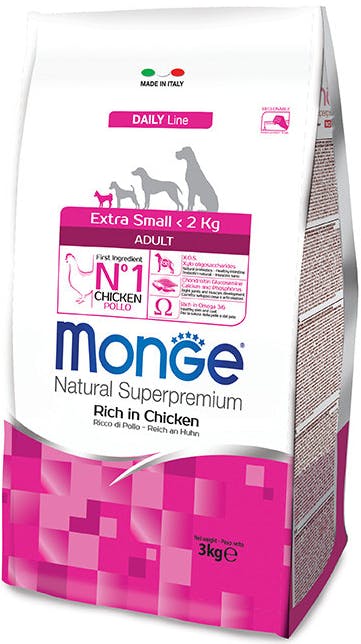 Monge Daily Line Adult Extra Small Chicken