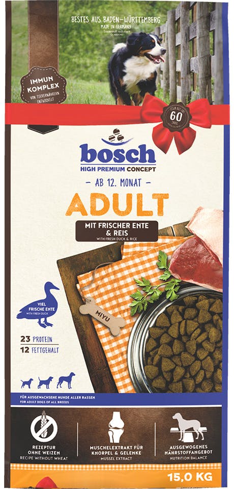 Bosch High Premium Concept Adult Duck & Rice