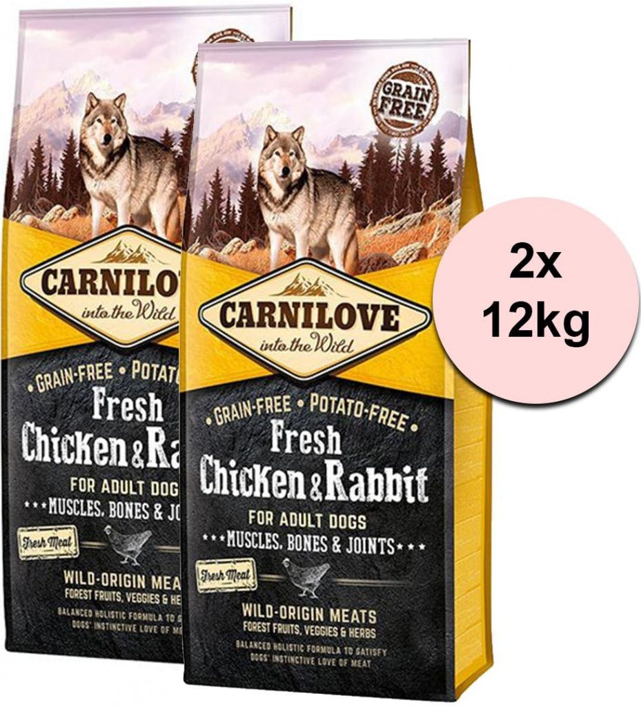 Carnilove Fresh Chicken & Rabbit Grain Free Adult