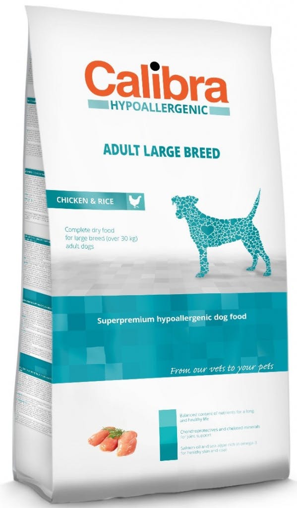 Calibra Hypoallergenic Adult Large Breed Chicken & Rice
