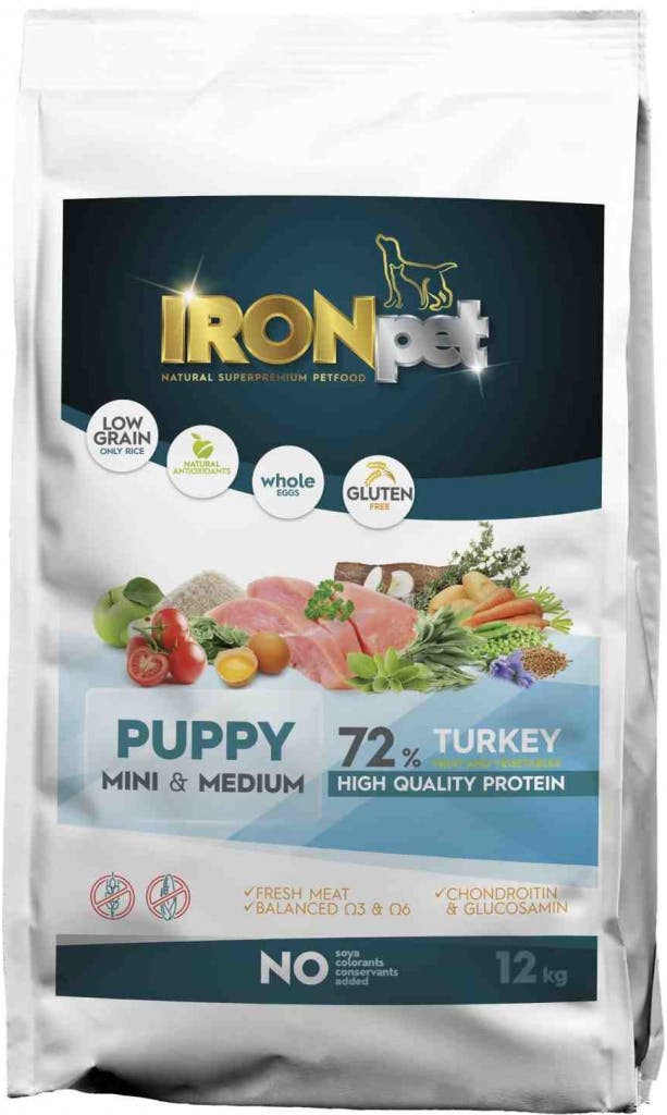 IRONpet Turkey Puppy Mini & Medium