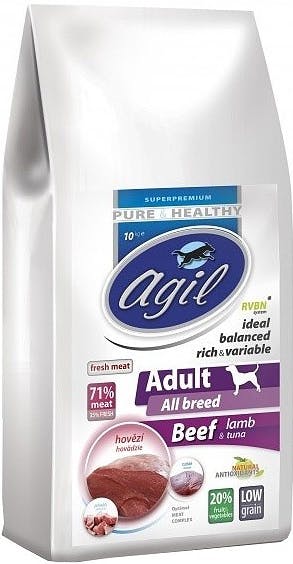 Agil Original Adult All Breed Low Grain Beef
