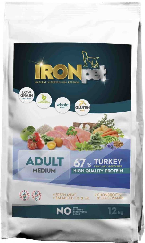 IRONpet Turkey Adult Medium
