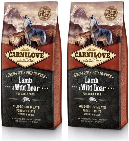 Carnilove Original Adult Lamb & Wild Boar Grain Free