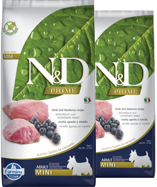 N&D Prime Adult Mini Lamb & Blueberry