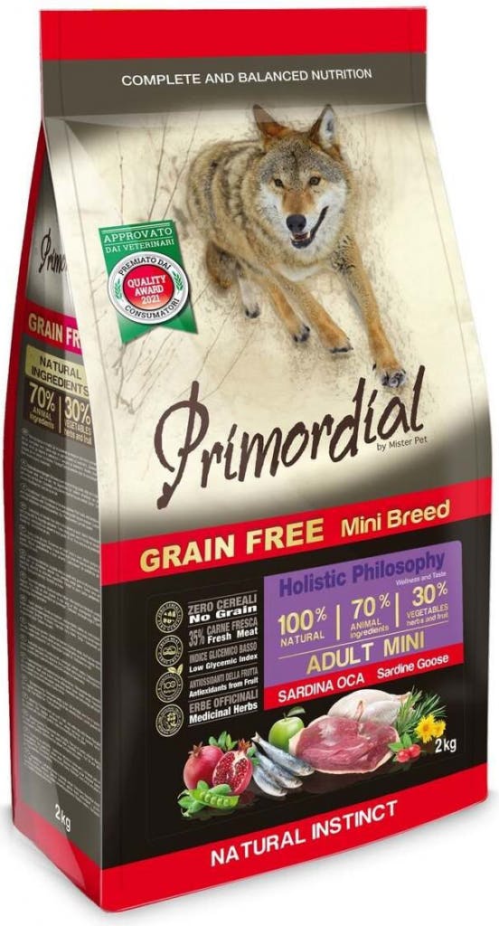 Primordial Grain Free Adult Mini Sardine & Goose