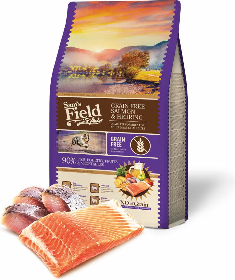 Sam's Field Grain Free Salmon & Herring