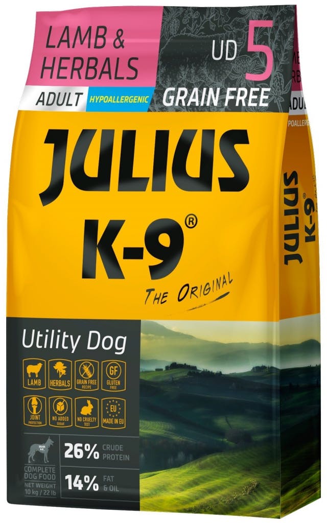 Julius K9 Grain Free Adult Utility Lamb & Herbals