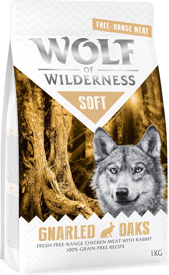 Wolf of Wilderness Soft Gnarled Oaks kuřecí s králíkem