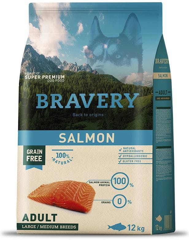 Bravery Adult Large & Medium Salmon
