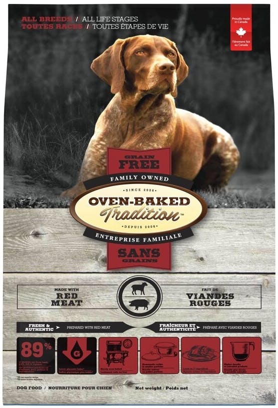 Oven Baked Tradition Adult Grain Free Red Meat All Breed
