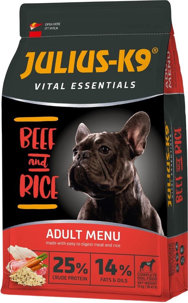 Julius K9 HighPremium Vital Essentials Adult dobytek a rýže