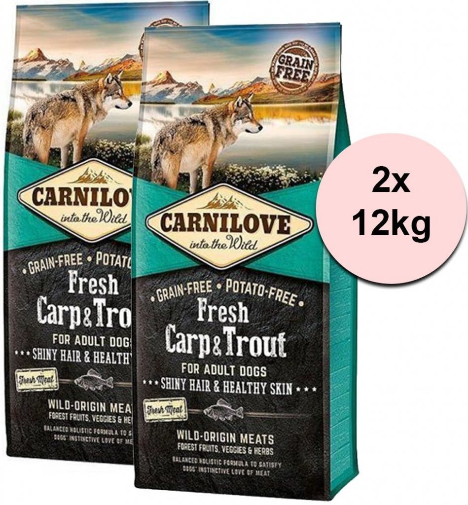 Carnilove Fresh Carp & Trout Grain Free Adult