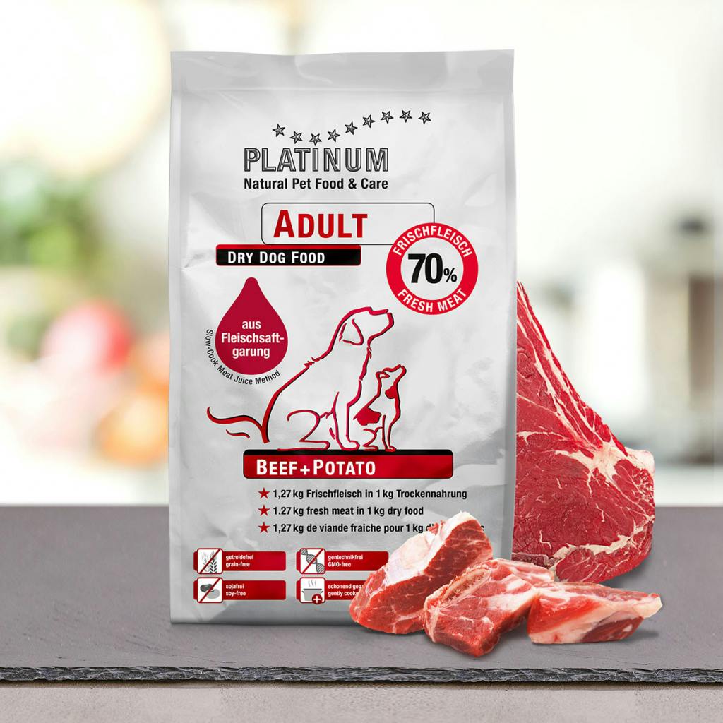 Platinum Natural Adult Beef + Potato