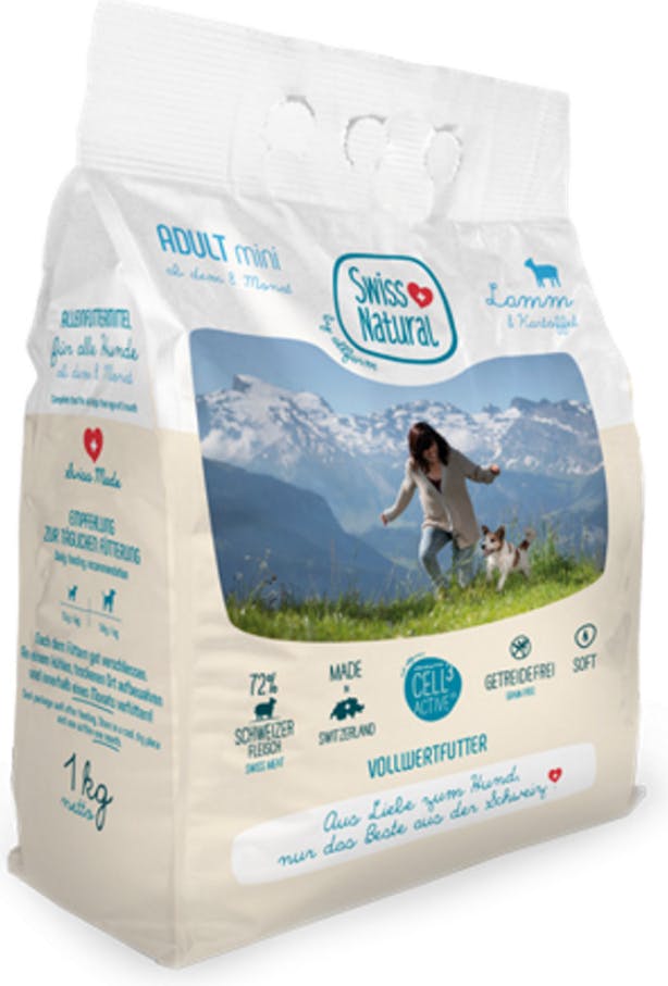 Swiss Natural Dog's Health Adult Mini Lamb