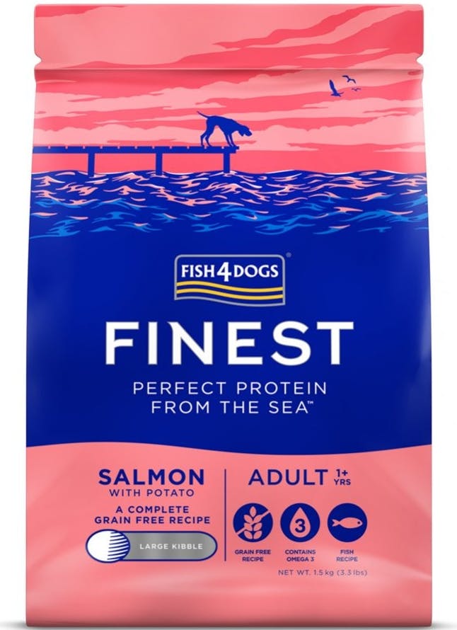 Fish4Dogs Finest Salmon with Potato Adult Small