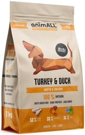 animALL Mini Turkey & Duck