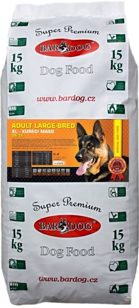 Bardog Super Premium Adult Large Breed 26/16