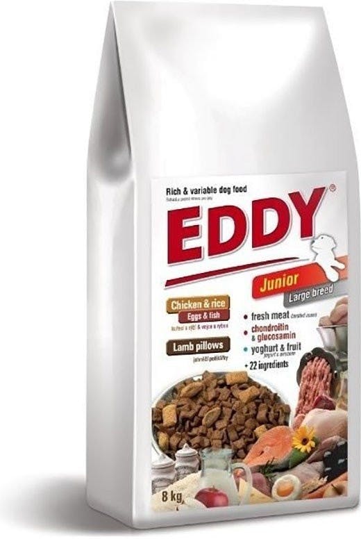 Eddy Junior Large Breed Polštářky s jehněčím
