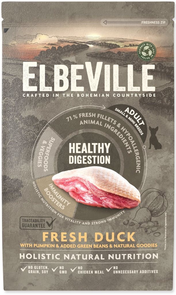 Elbeville Adult Mini Fresh Duck Healthy Digestion