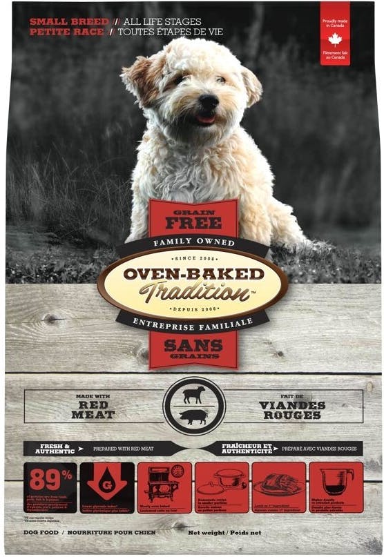 Oven Baked Tradition Adult Grain Free Red Meat Small Breed