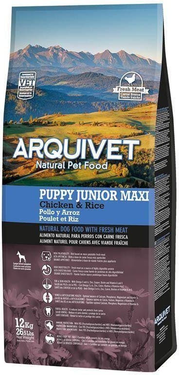 Arquivet Puppy&Junior MAXI Kuře s rýží