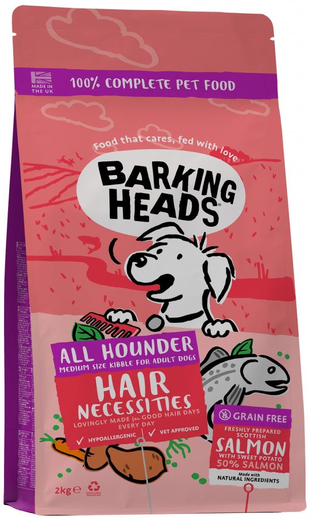 Barking Heads All Hounder Hair Necessities Salmon