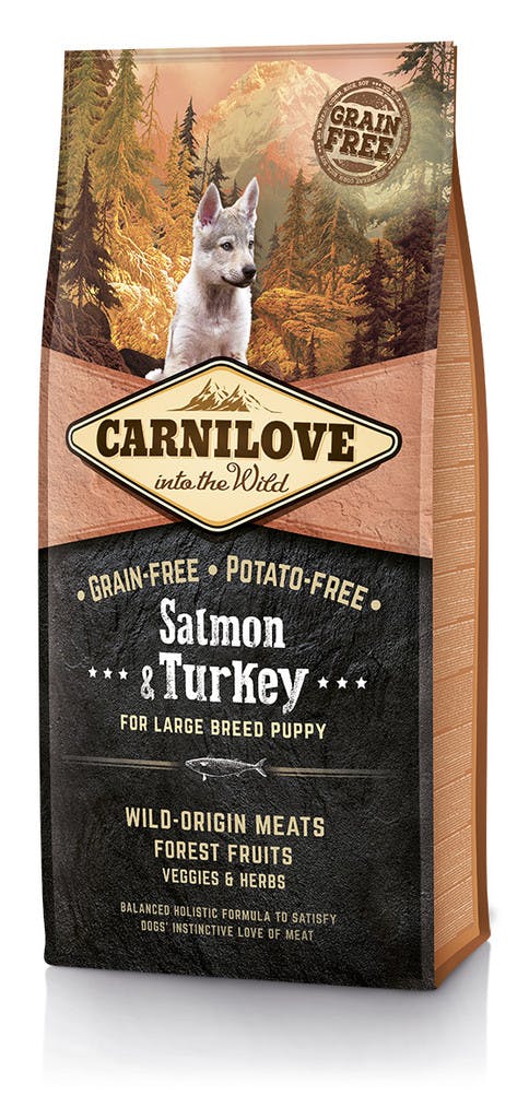 Carnilove Original Large Breed Puppy Salmon & Turkey Grain Free
