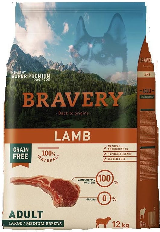 Bravery Adult Large & Medium Lamb