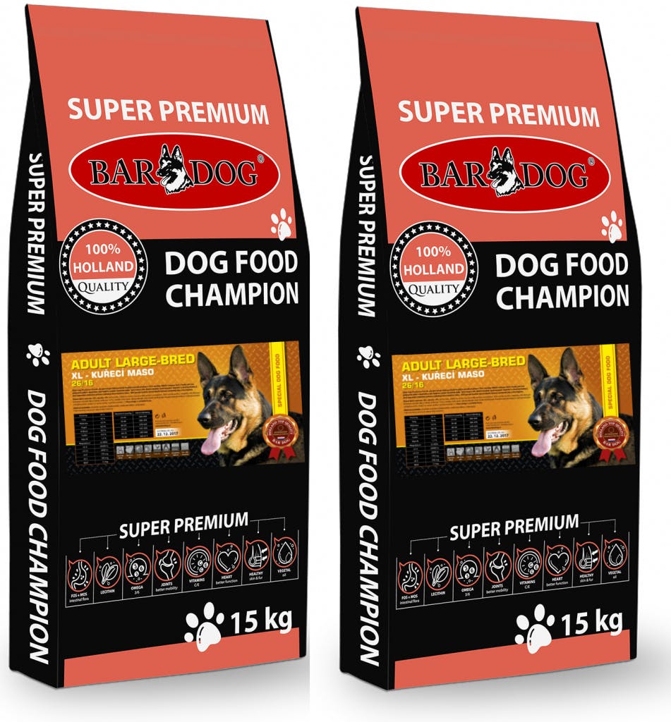 Bardog Super Premium Adult Large Breed 26/16