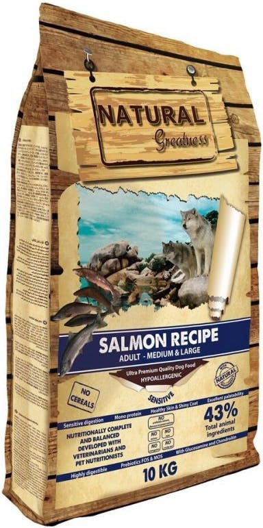 Natural Greatness Original Salmon Recipe Medium Large