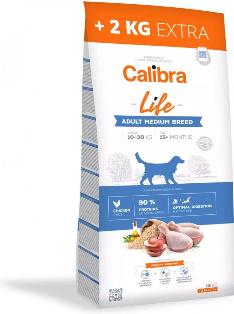Calibra Life Adult Medium Breed Chicken