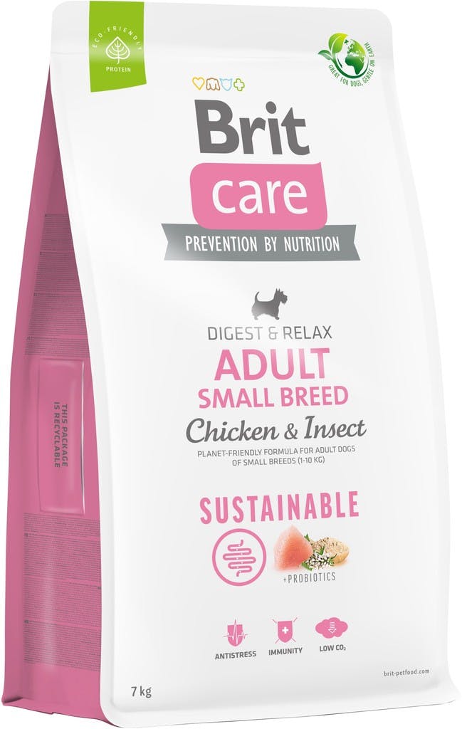Brit Care Sustainable Adult Small Breed Chicken & Insect