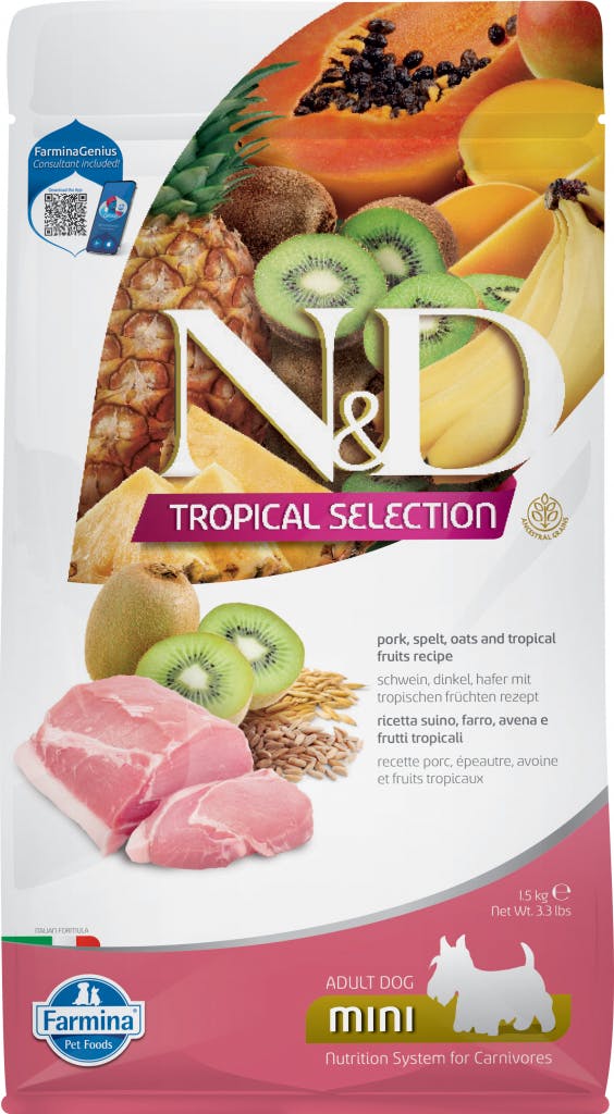 N&D Tropical Selection Adult Mini Pork