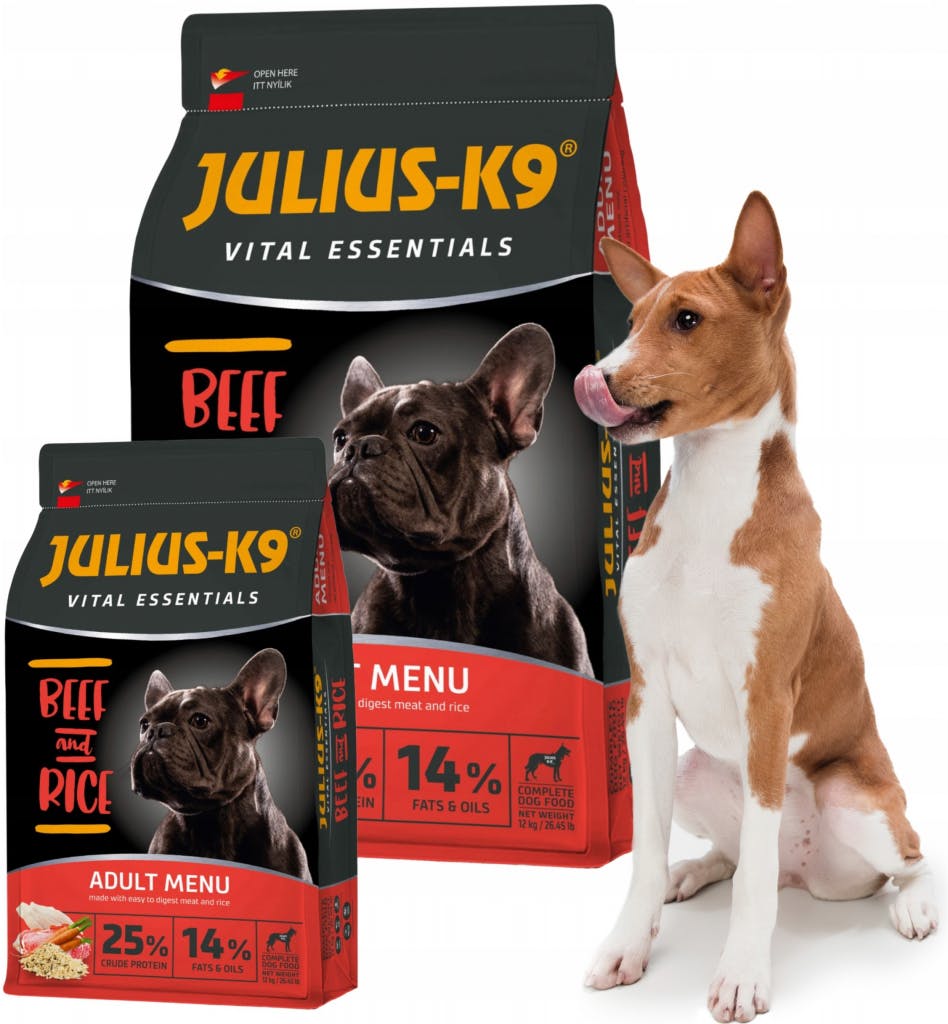 Julius K9 Adult Vital Essentials HOVĚZÍ a RÝŽE