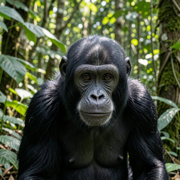 Bonobo chování a charakteristika druhu - ilustrační foto